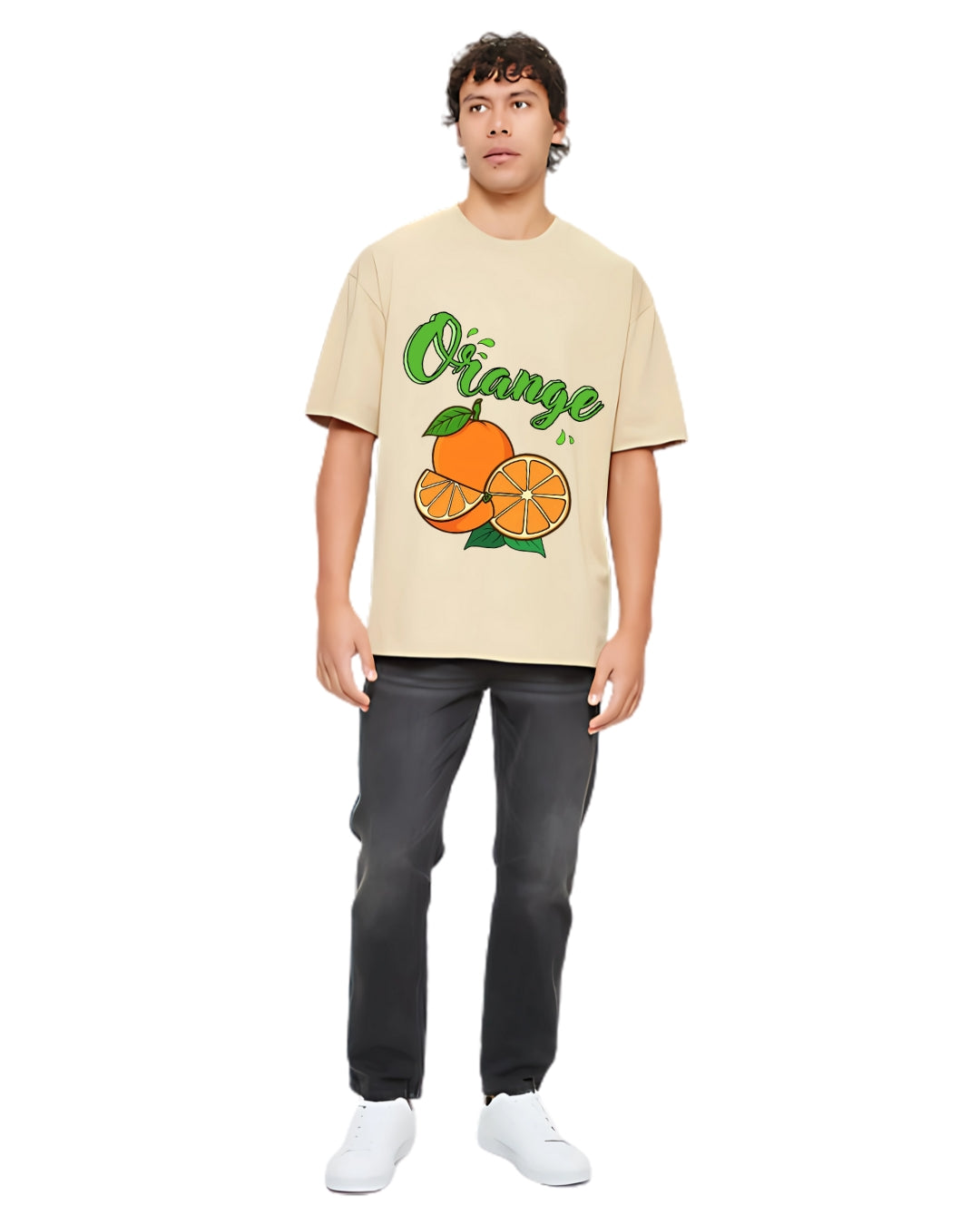 Orange Oversized T-Shirt
