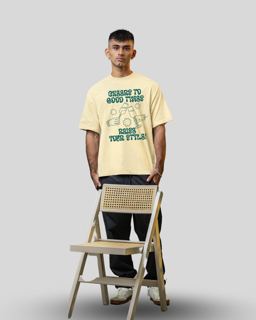 Cheers Oversized T-Shirt