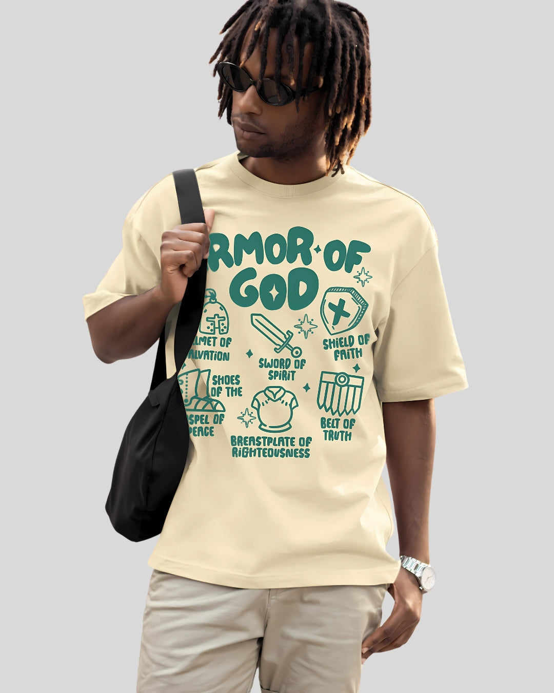 Armor Of God Oversized T-Shirt