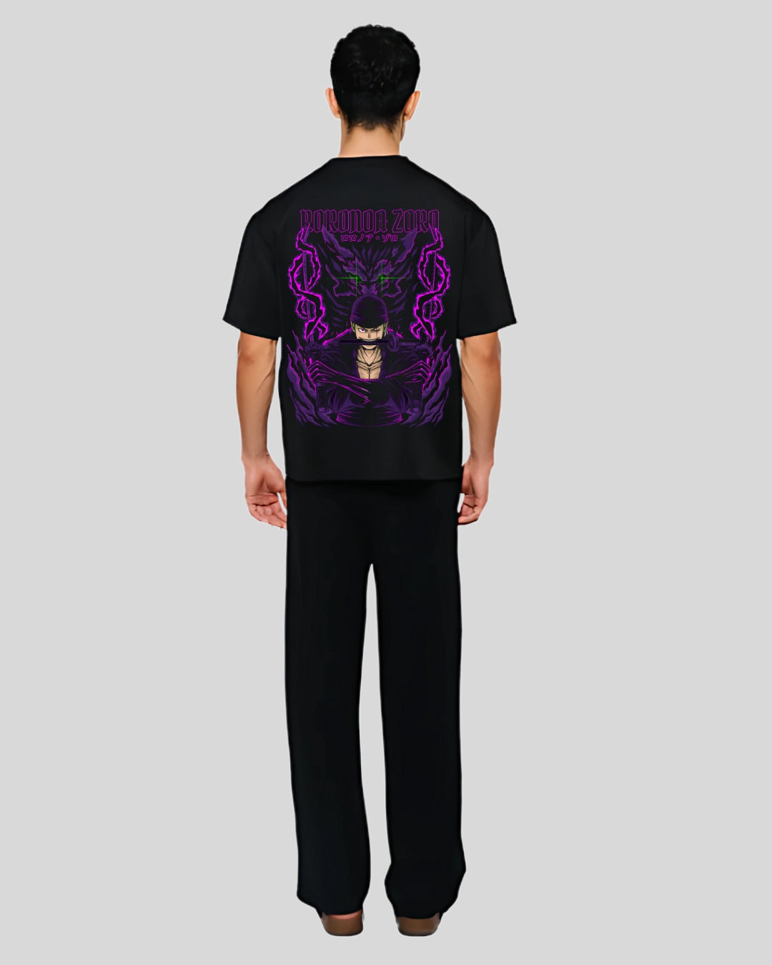 King Of The Hell Zoro Oversized T-Shirt