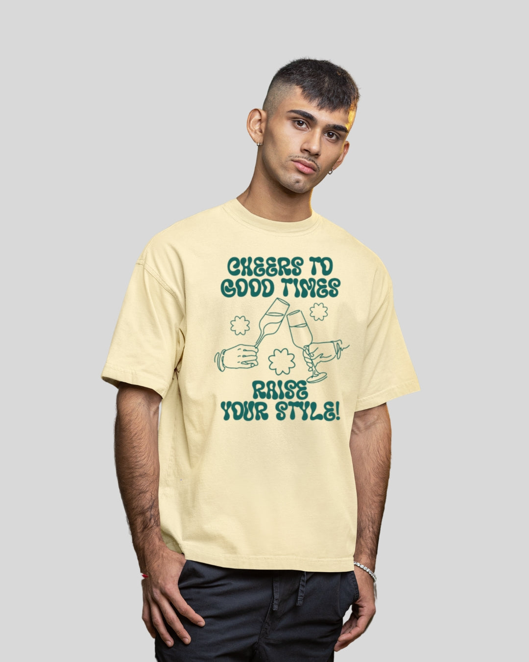 Cheers Oversized T-Shirt