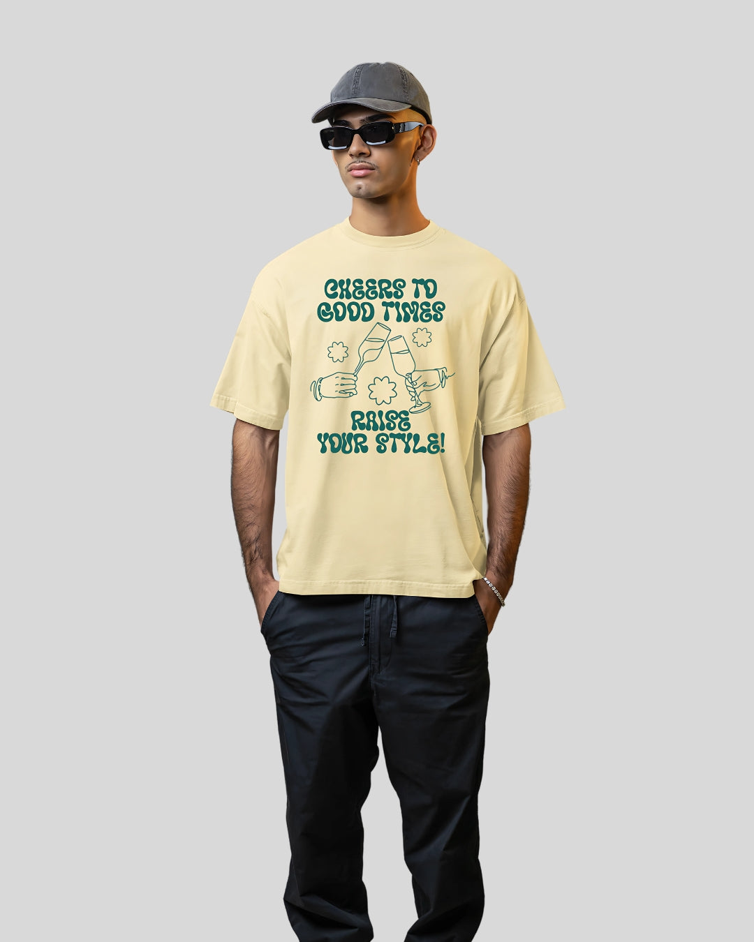 Cheers Oversized T-Shirt