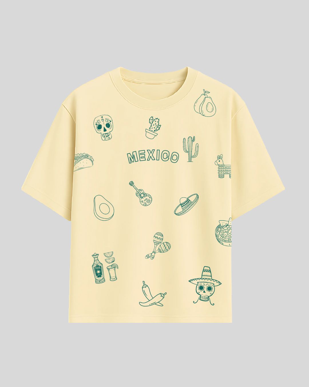 Mexico Oversized Tee