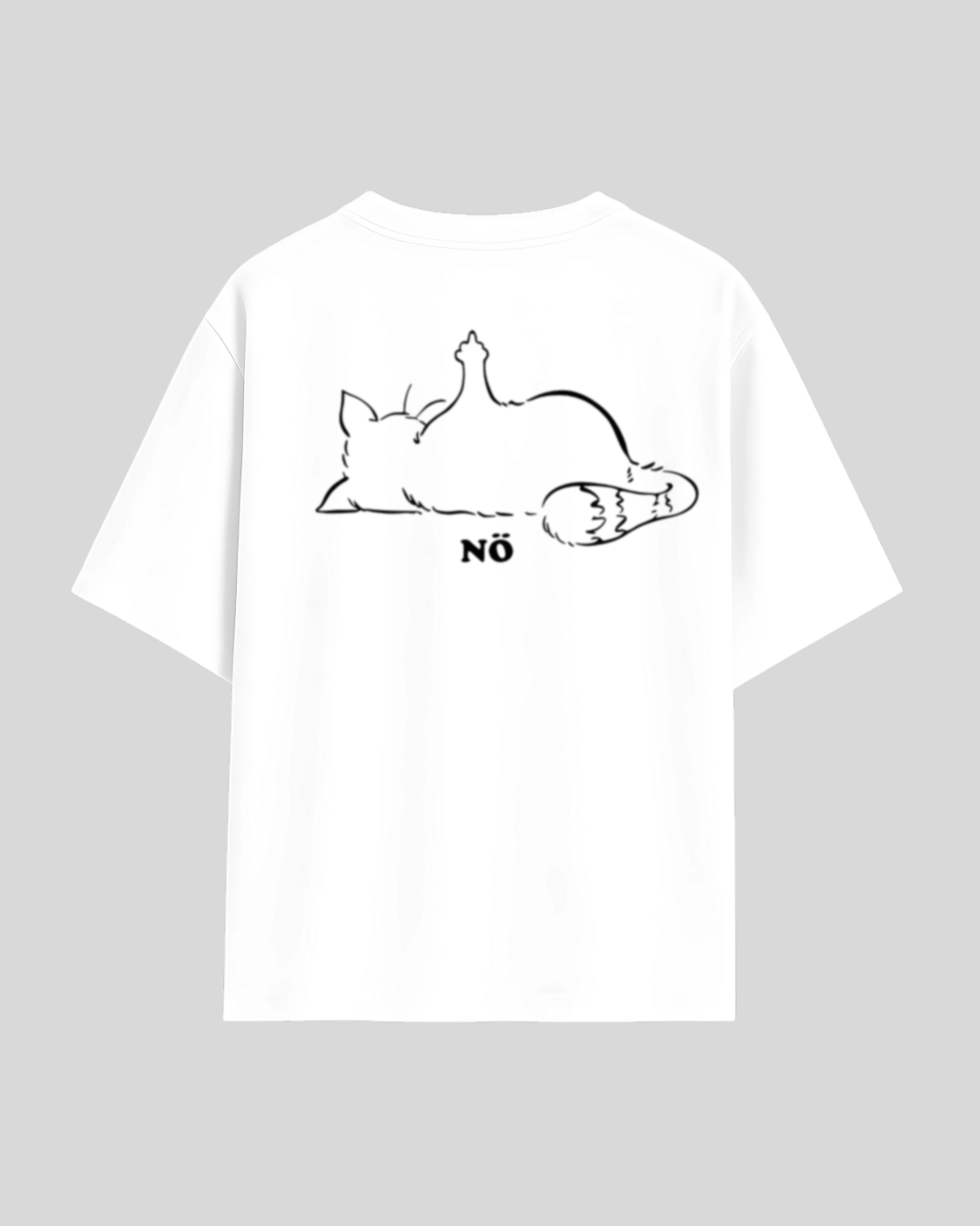 No Cat Oversized Tee