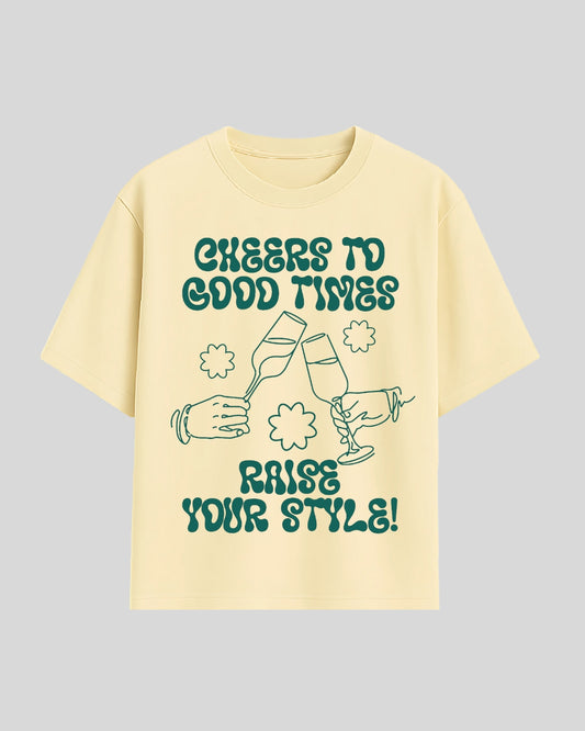 Cheers Oversized T-Shirt