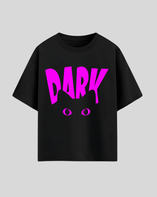 Dark Cat Oversized Tee