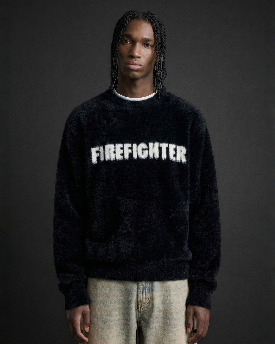 FIGHTER BAGGY SWEATER