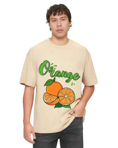 Orange Oversized T-Shirt