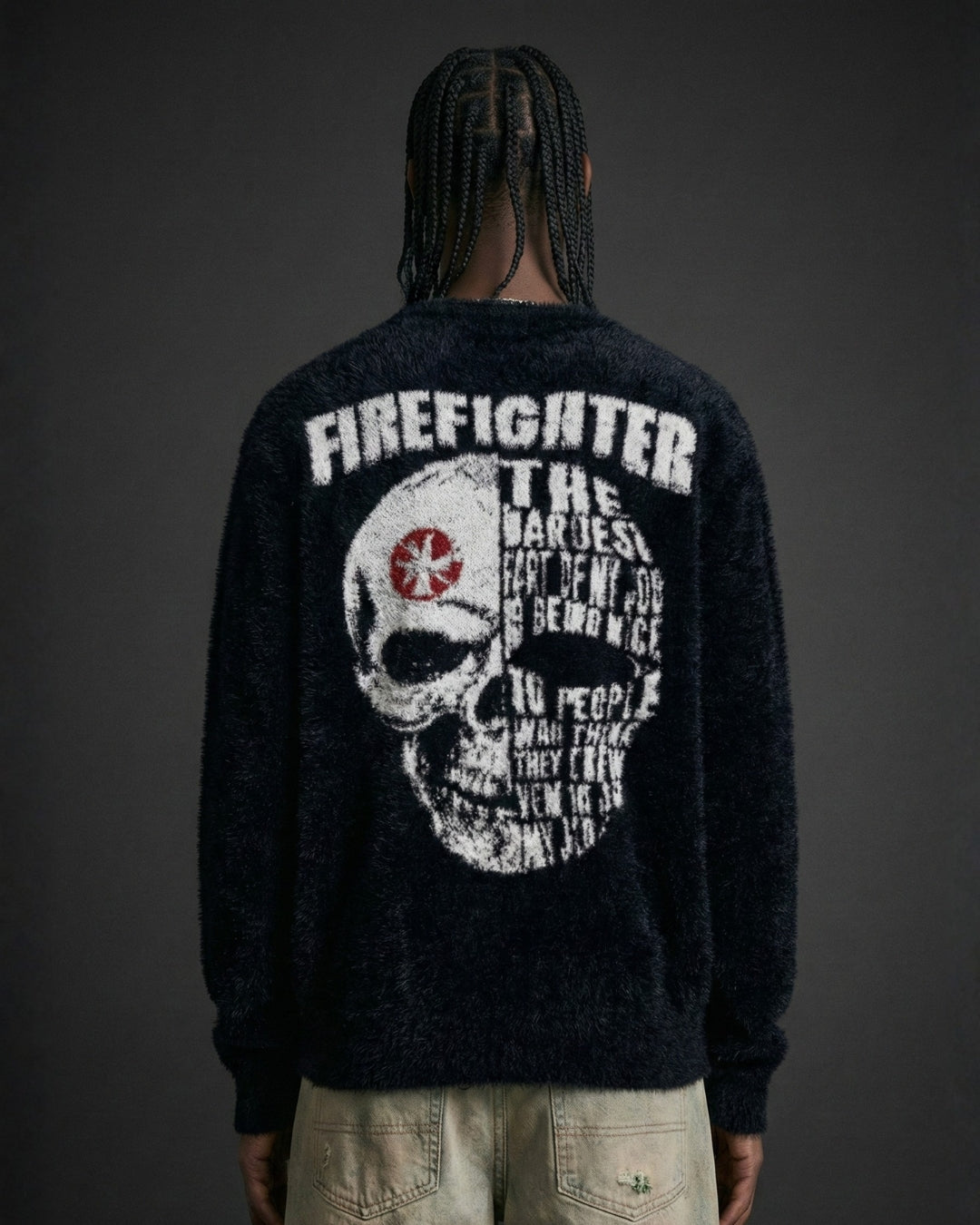 FIGHTER BAGGY SWEATER