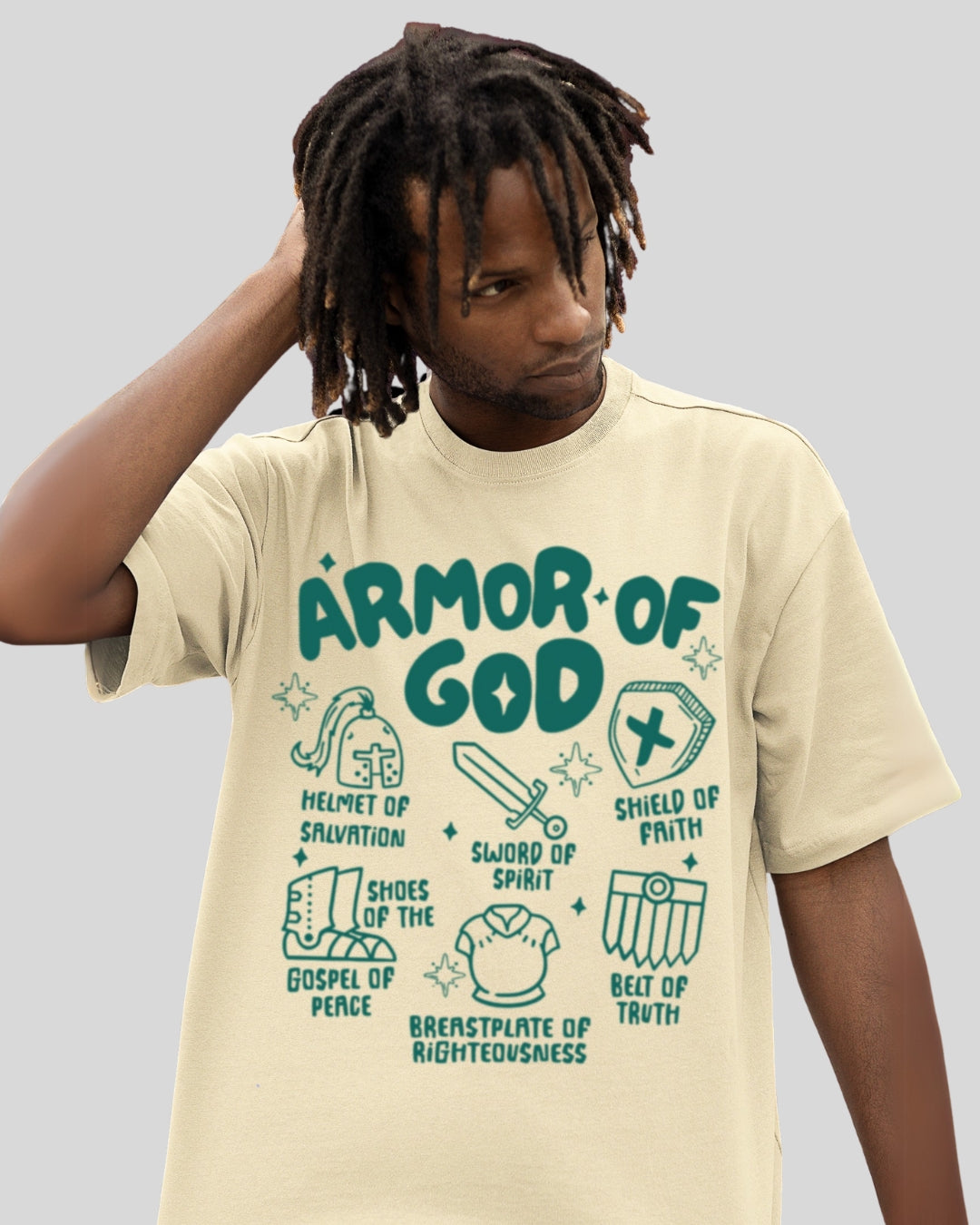 Armor Of God Oversized T-Shirt