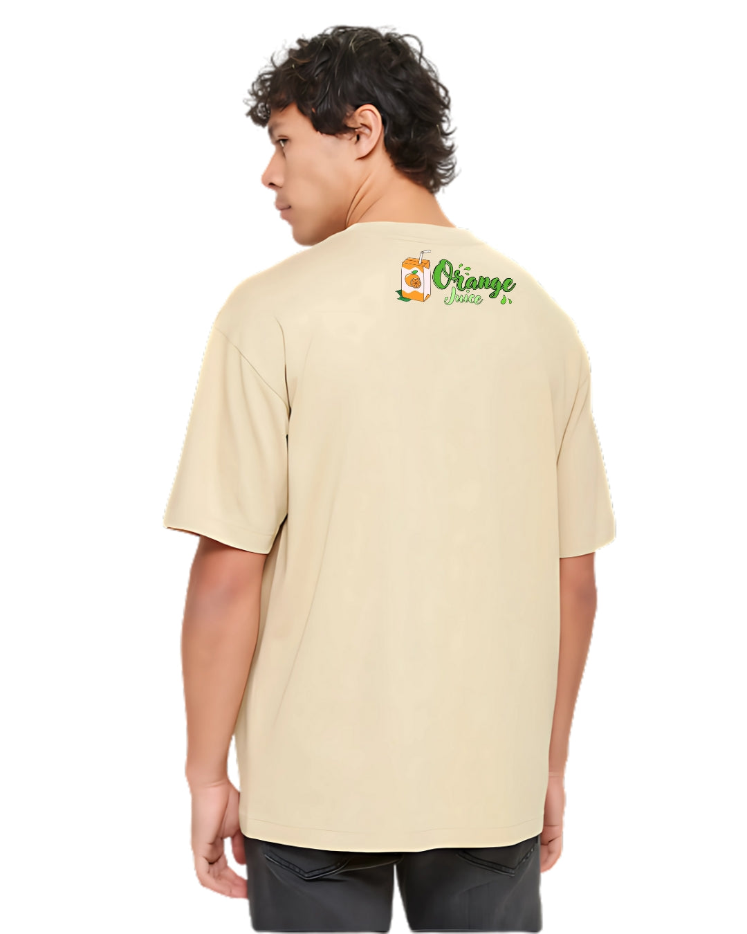 Orange Oversized T-Shirt