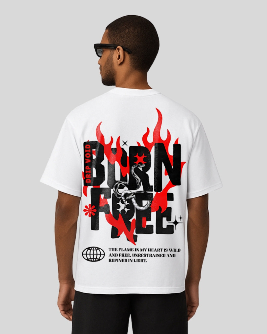 BORN FREE OVERSIZED TEE