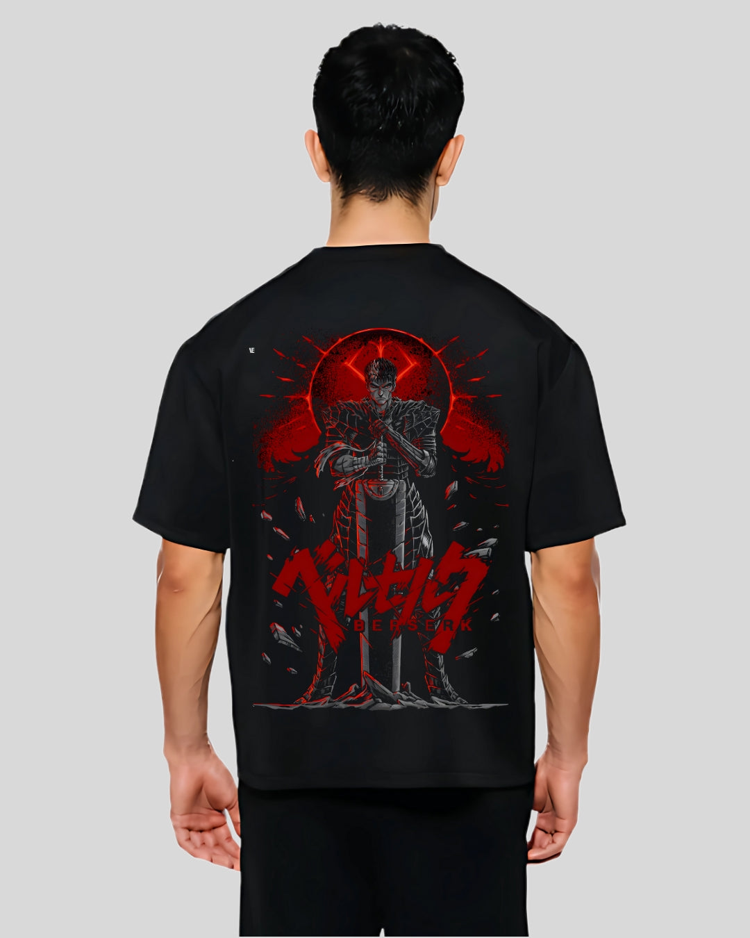 Berserk Guts Oversized T-shirt