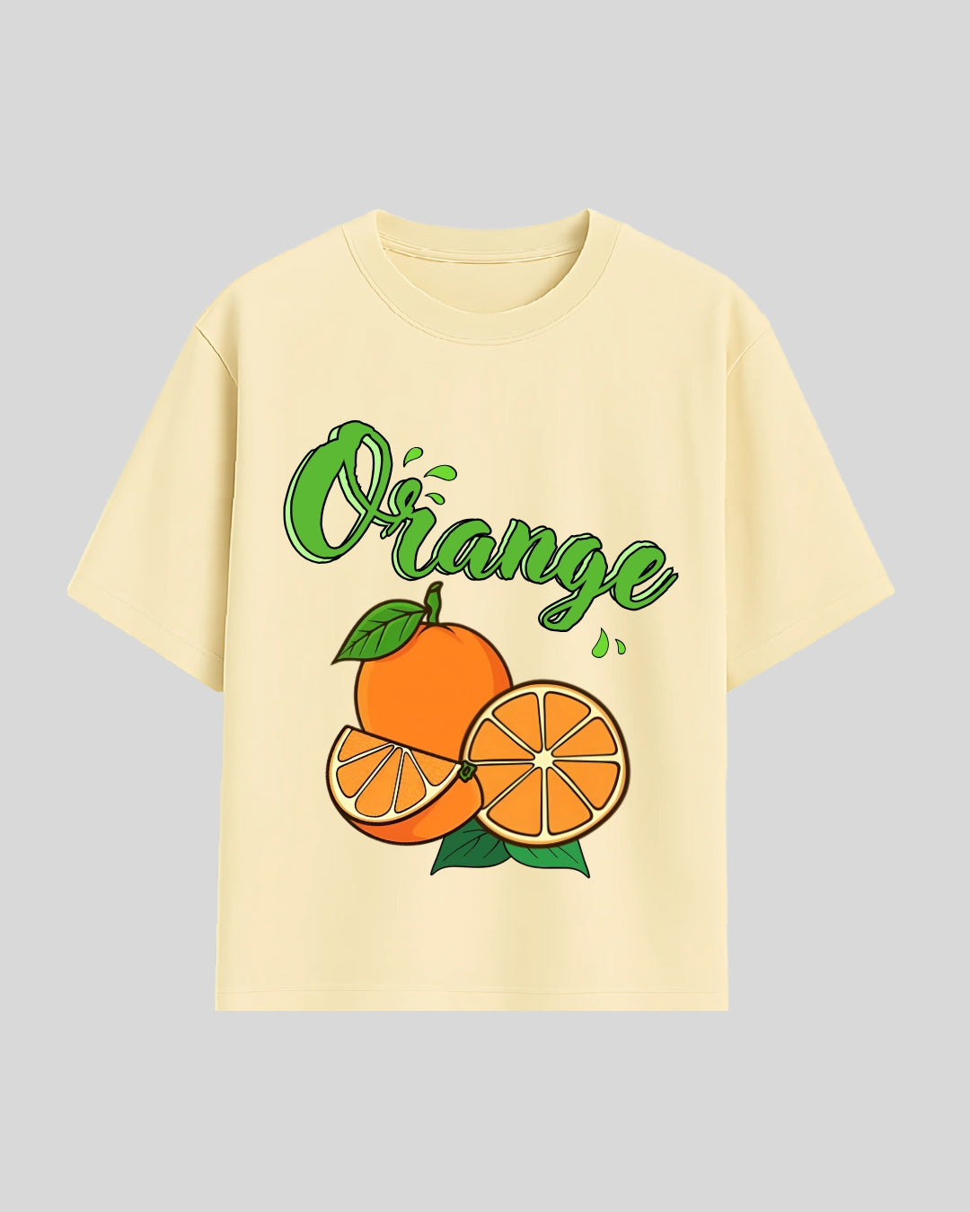 Orange Oversized T-Shirt