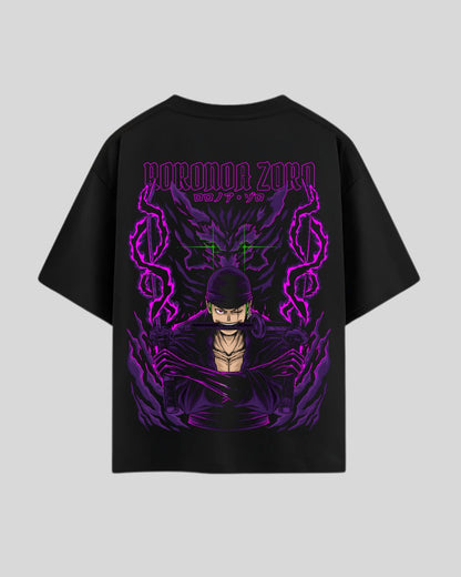 King Of The Hell Zoro Oversized T-Shirt