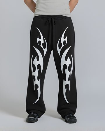 PHANTOM BAGGY STRAIGHT FIT PANTS