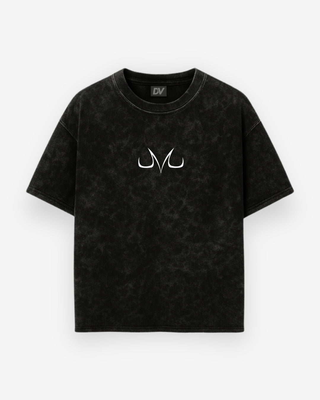 MAJIN VEGETA OVERSIZED ACID WASHED TEE