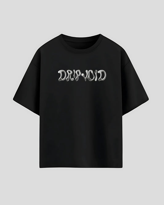 DRIPVOID Chrome Oversized Tee