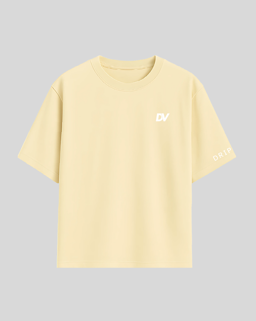 Basic Beige Oversized T-Shirt