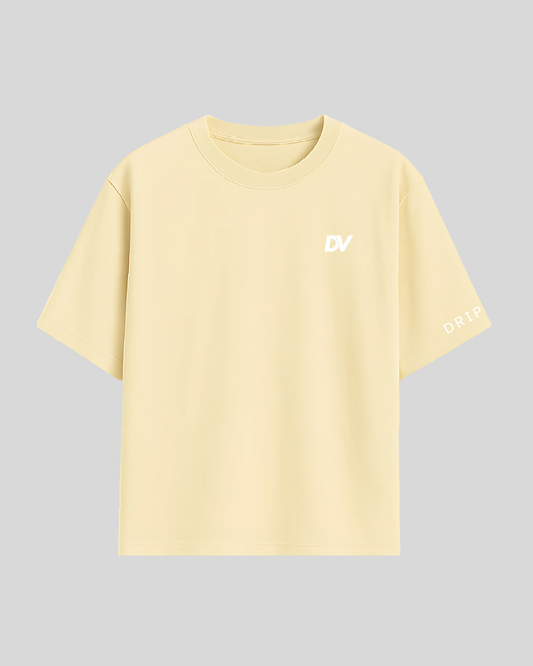 Basic Beige Oversized T-Shirt