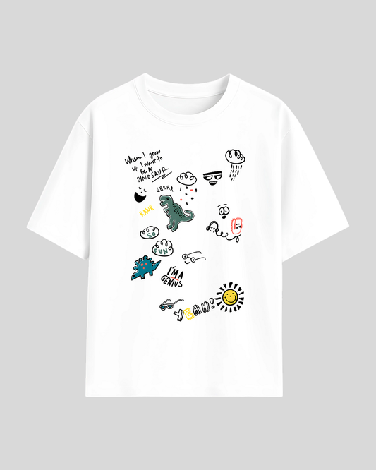 Dino Oversized Tee