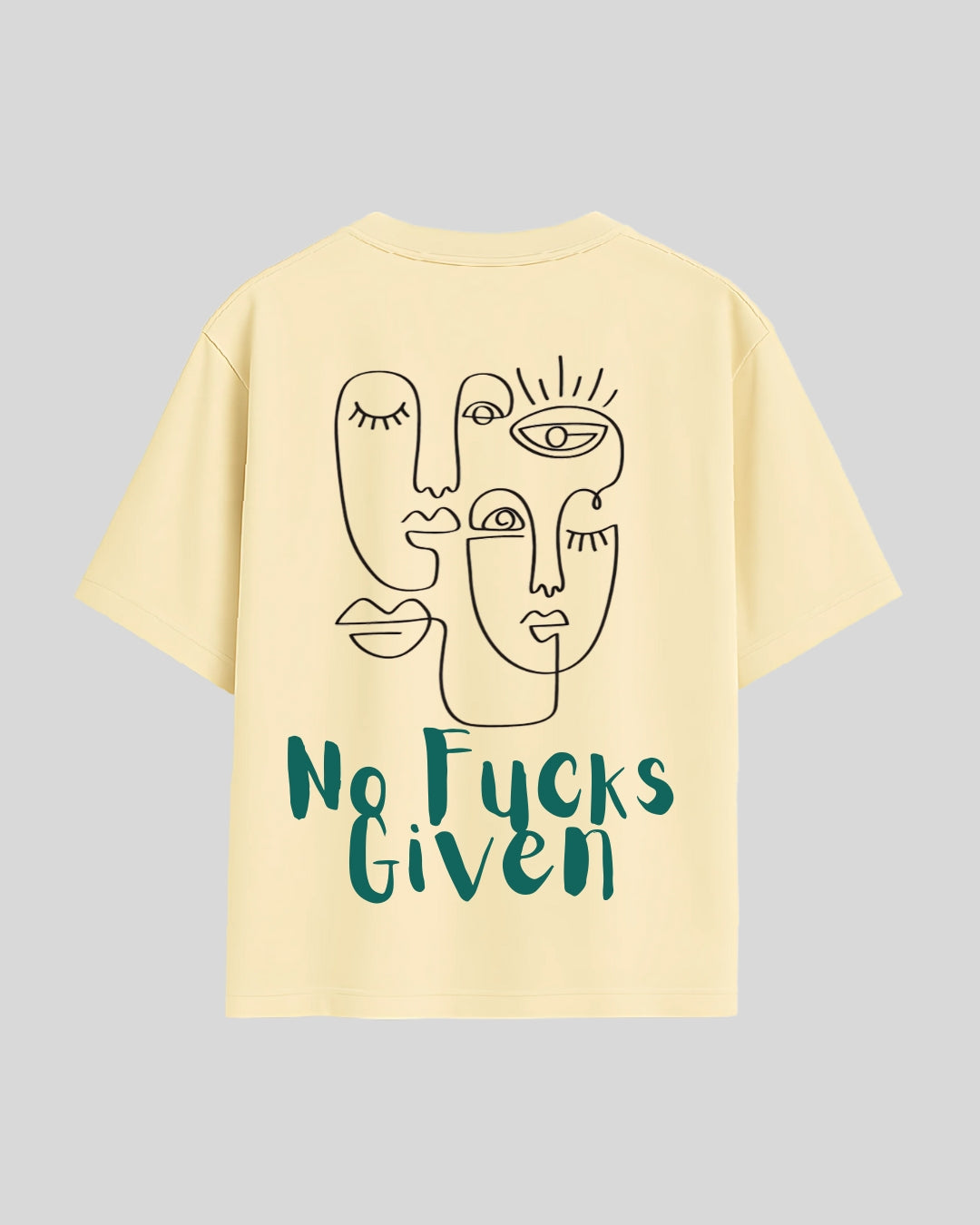No Fucks Given Oversized T-Shirt