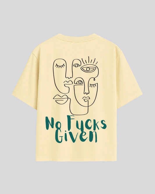 No Fucks Given Oversized T-Shirt