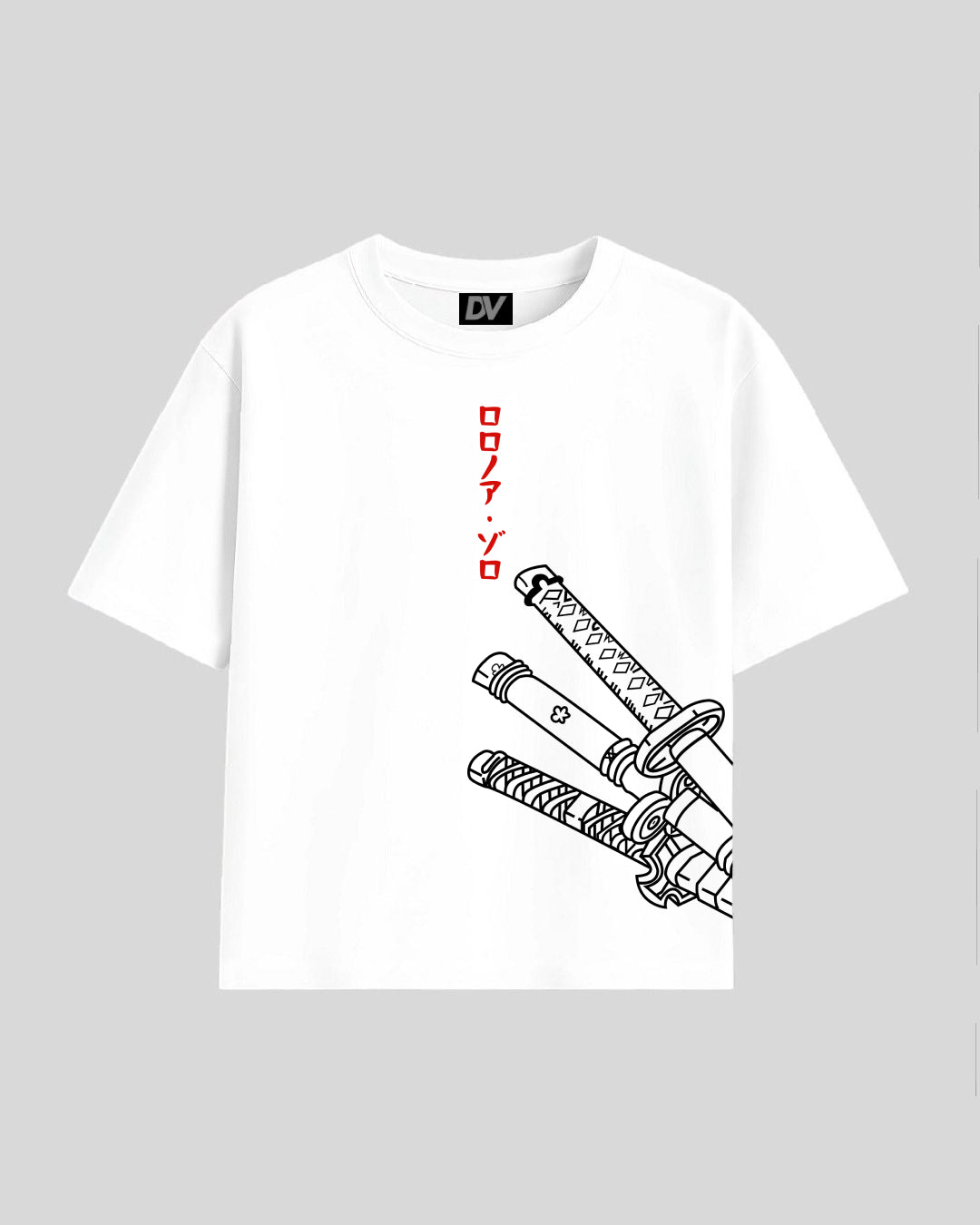 NOTHING HAPPENED ZORO OVERIZED TEE